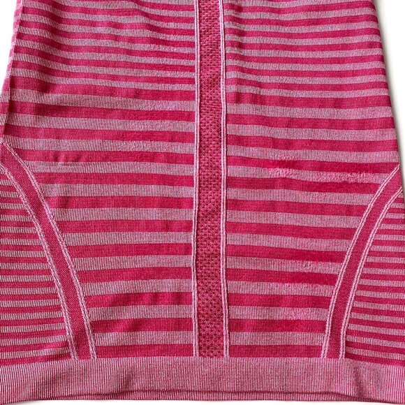 Lululemon Womens Swiftly Tech Short Sleeve Shirt Rare Design Striped - Picture 13 of 15